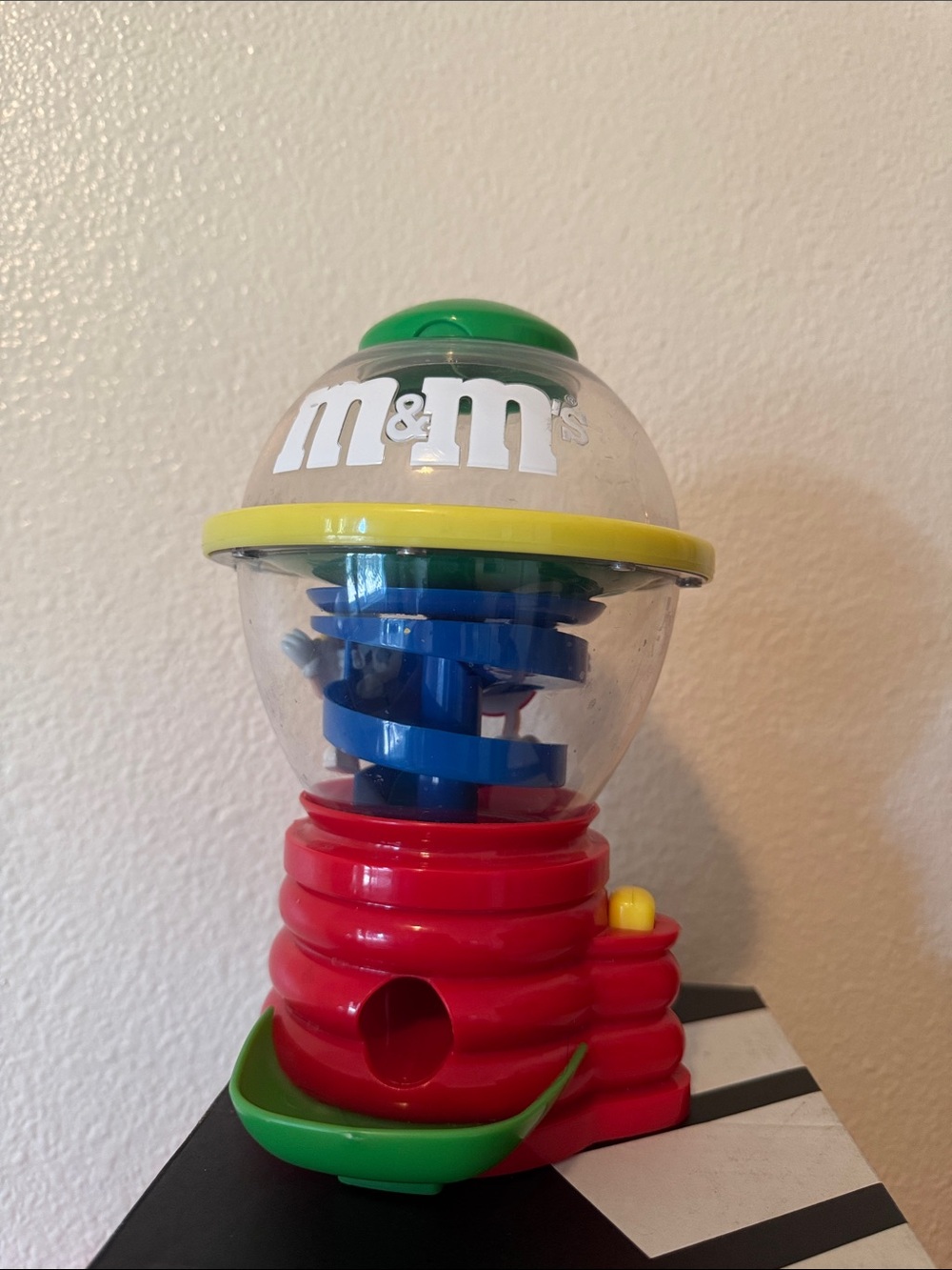 M&M'S Plastic Candy Dispenser Toy - Red, Green, Blue, Yellow